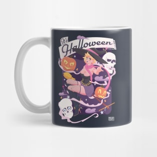 Flat Art Kouhai-Chan Witch Halloween 2021 Mug